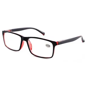 New HD Simple generous 697 8101 new ultra light box reading 2024 men's and women's reading glasses in stock