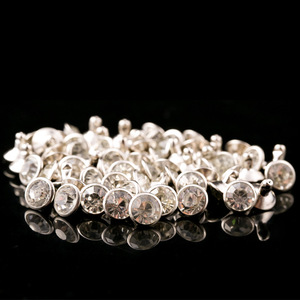 Apparel <b>Rivet</b> Studs Rhinestone Tubular Button With Feet Classic Style For Jeans And <b>Clothing</b> Accessories - Product Image 3