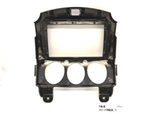 WEIJUNPRO 9 inç Android araç DVD oynatıcı çerçeve için 2007-2013 Mazda 2/DEMIO araba Stereo aksesuarları kurulum araba çerçeve fasya paneli - Product Image 3