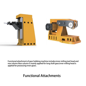 Hiệu suất cao ys31320 ngang CNC bánh hobbing Máy bánh tự động Máy cắt CNC bánh mài máy - Product Image 3