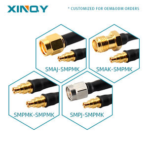 XINQY XQY-RG316/6S/PM-6G 高级低损耗柔性50欧姆RG316 SMA SMPM同轴电缆组件7芯用于射频通信 - Product Image 2