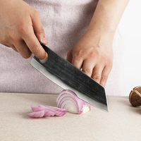 Couteaux de cuisine professionnels en acier japonais 4Cr13 pour usage culinaire et couteau de chef en acier 4Cr13