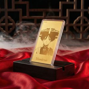 การ์ดสะสมฟอยล์ทองคำวันเดอร์เรอร์ 999 ทองคำบริสุทธิ์ ของขวัญตัวละครอนิเมะสำหรับแฟนๆ และนักสะสม - Product Image 1