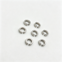 Bague de compression fendue nickelée OEM pour machines industrielles