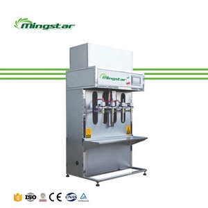 Mingstar bán tự động 2000bph quy mô nhỏ chai nước điền đóng nắp máy làm đầy chất lỏng và niêm phong máy chi phí thấp - Product Image 2