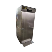 Salle de fermentation électrique du fabricant avec chariot pour la pâte dans les boulangeries Pulvérisation intelligente avec contrôle de la température