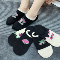Vente en gros No Show Chaussettes Mode Hommes Femmes Chaussettes Dernières Chaussettes en coton
