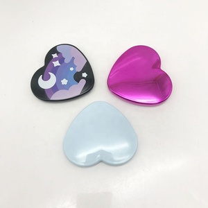 Specchietto Tascabile in Plastica Bifacciale 1X 2X con <span class=keywords><strong>Stampa</strong></span> Logo per Promozione, Forma a Cuore, Personalizzabile, Pieghevole, Compatto, Ingrandente, da Viaggio - Product Image 3
