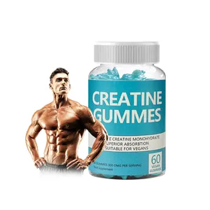 Creatine Monohydrate Gummies Energy Gummy Candy For Male Enhancements Weight Mass Gain Healthcare Supplements