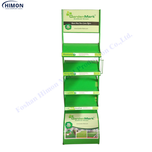 Estante de exhibición de césped artificial, 5 estantes de metal para tienda, personalizado - Product Image 3