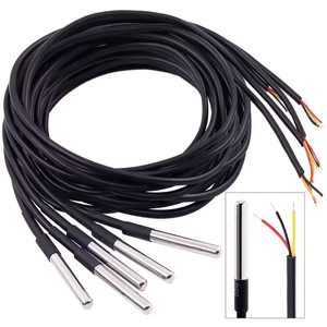 Cảm biến nhiệt độ kỹ thuật số chống nước DS18B20 Ds18b20+ 1m 5m 10m - Product Image 4