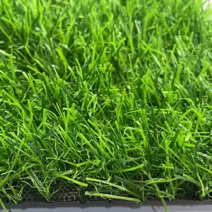HAIZE karpet hijau lantai plastik rumput rumput murah rumput buatan pernikahan