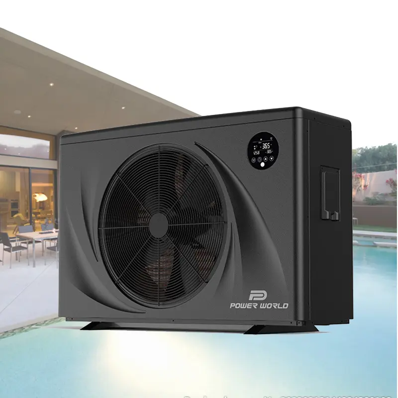 EW design-bomba de calor para piscina, dispositivo con carcasa de velocidad variable, 3 fases 20kw