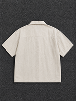 GUANGRUI T-shirt Homme Personnalisé à Manches Courtes en Tricot Respirant et Écologique de Haute Qualité, Motif Abstrait Hip-hop Effet Éclaboussures d'Encre, Transfert Thermique