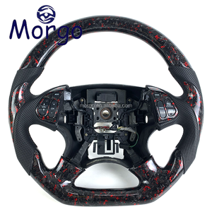 <span class=keywords><strong>Volant</strong></span> personnalisé en fibre de carbone véritable forgée pour Acura TL TLX NSX MDX pour Honda Acura 2004-07 TL Support Smart LED - Product Image 1
