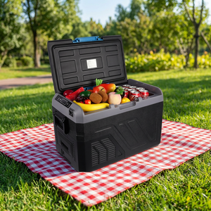 Congélateur portable 25L pour <span class=keywords><strong>voiture</strong></span>, mini-réfrigérateur et congélateur de <span class=keywords><strong>voiture</strong></span>, réfrigérateur à compresseur DC12V et 24V - Product Image 6