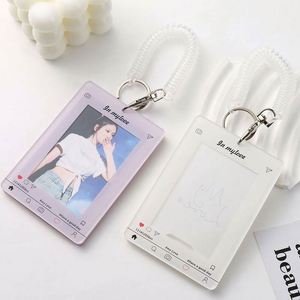 Porte-clés en plastique personnalisé à faible MOQ pour photocartes d'idols Kpop, présentoir de cartes en acrylique - Product Image 5
