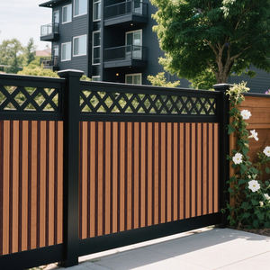 Aplicación versátil WPC Grill Revestimiento de paredes Fácil instalación Bajo mantenimiento Ideal para paredes ventiladas en cualquier <span class=keywords><strong>clima</strong></span> - Product Image 2