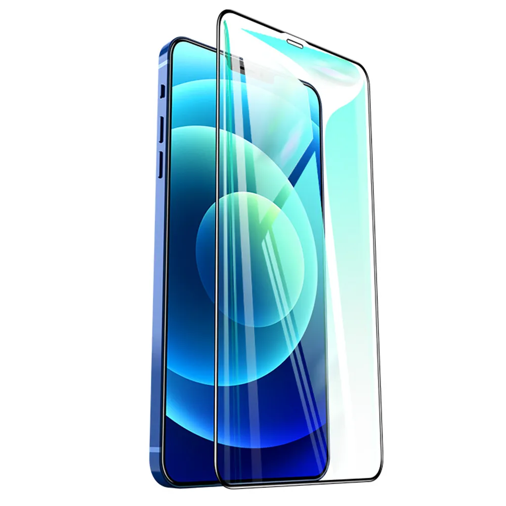 Rock 2.5D Anti-Blauw Licht Oogzorg Gehard Glas Screen Protector Voor Iphone 12 Serie Nieuwe Producten