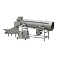Línea de producción de máquina extrusora de inflado de flujo de aire de Bocadillo de palomitas de maíz de buen gusto