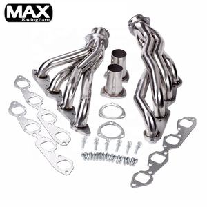 1968-1974 Chevrolet <span class=keywords><strong>Bel</strong></span> <span class=keywords><strong>Air</strong></span>/Caprice/Biscayne Auto Turbo collettore in acciaio inox tubo di scarico tubo di scarico Downpipe Kit nuovo per Auto - Product Image 1