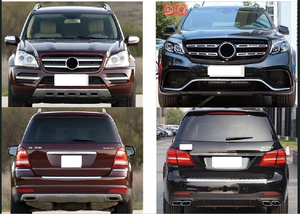 Kits de mise à niveau de conversion de kit de carrosserie de voiture XLstyling pour <span class=keywords><strong>Mercedes</strong></span> Benz GL164 06-12 mise à niveau GLS166 16-19 GLS63 bodykit - Product Image 5