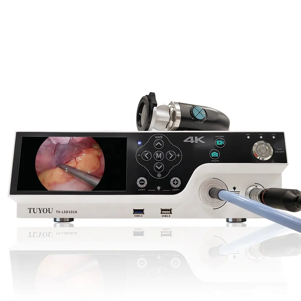 4K kualitas tinggi kamera endoskopi medis sistem kamera Video Digital dengan sumber cahaya LED