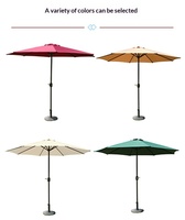 Parasol de plage réglable en hauteur, résistant au vent et aux UV, pour pique-niques, piscines, jardins et utilisation sur la plage