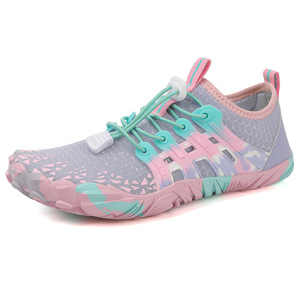 <span class=keywords><strong>Scarpe</strong></span> Acquatiche Nere, Verdi e Arancioni con Blocchi di Colore, con Coulisse, Asciugatura Rapida, in Mesh Antiscivolo, per Esterni e Spiaggia - Product Image 3