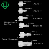 Adaptateur Luer Lock mâle standard JU vers connecteur de tube, adaptateur Luer Lock fileté femelle/mâle