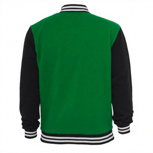 Blouson universitaire homme moutarde à col mandarin, fermeture boutonnée dissimulée, décontracté, pour l'hiver, respirant, style urbain 2027 - Product Image 2