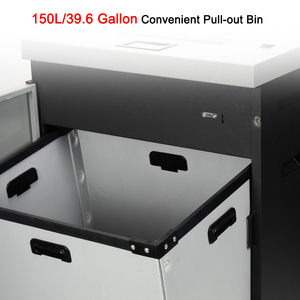 P-5 High Security Level Heavy Duty 16 Sheets <strong>A3</strong> <strong>Paper</strong> CD/Card Shredder 4 Hours Non-Stop Micro Cut Commercial Document 150L Bin - Product Image 2