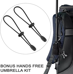 Mini Paraguas Plegable Ultraligero Anti-reflejante Plateado para Senderismo y Trekking - Product Image 5