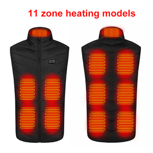 Dericsson, chaleco cálido de invierno recargable por USB para hombre, chaqueta térmica eléctrica a prueba de viento, chaleco de temperatura constante - Product Image 6