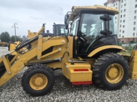 Pengiriman Gratis Euro 5 EPA SAAO Pabrik Mini Retroexcavadora 4x4 Backhoe Excavator Loader WZ40-30C Diesel Backhoe Loader