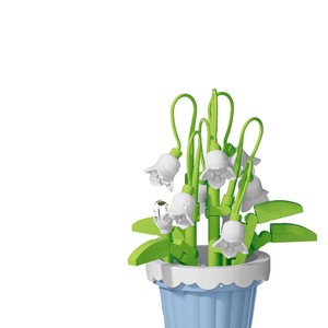 Blocs <span class=keywords><strong>de</strong></span> construction pour plantes en pot, modè<span class=keywords><strong>le</strong></span> d'ornement miniature en plastique, jouets <span class=keywords><strong>de</strong></span> divertissement, modèles d'art 3D, ensemble <span class=keywords><strong>de</strong></span> jouets, cadeaux <span class=keywords><strong>de</strong></span> Noël - Product Image 2