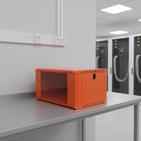 Armoire réseau murale 4U, rack de serveur 19 pouces, centre de données réseau