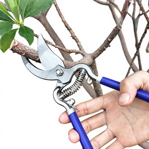 Sécatrices de jardin pour l'entretien des arbres fruitiers et des fleurs, en acier à haute teneur en carbone, forgées en une seule pièce, robustes, 8 et 10 pouces - Product Image 3