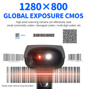Gtcodestar GT-1800S cầm tay <span class=keywords><strong>2D</strong></span> Máy quét mã vạch có dây 1D QR đọc mã giá Checker Đầu đọc mã vạch - Product Image 3