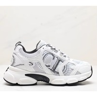 Sneakers de sport décontractées unisexes de haute qualité, design tendance, en mesh et cuir, pour le sport en plein air, chaussures de tennis de luxe