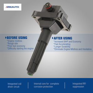 ARKAUTO Ignition Coil Pack UF527 A0001587003 for <strong>BENZ</strong> C E S G VITO DAEWOO Musso SSANGYONG Korando Kyron Chairman M111 2.3 3.2 - Product Image 3