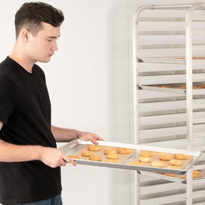 40x60cm <b>Aluminum</b> Perforated <b>Tray</b> <b>Baking</b> Pan Drying Cooling Punching <b>Tray</b> Tool Dish & Pan - Product Image 4