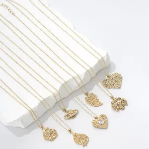 Graziöser Trend 18K gold plattiert neues Design Goldkette für Damen