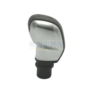 หัวเกียร์รถยนต์หนังสีดำตามหลักสรีรศาสตร์สำหรับซีตรอง 308S 408 2008 อัตโนมัติ - Product Image 4