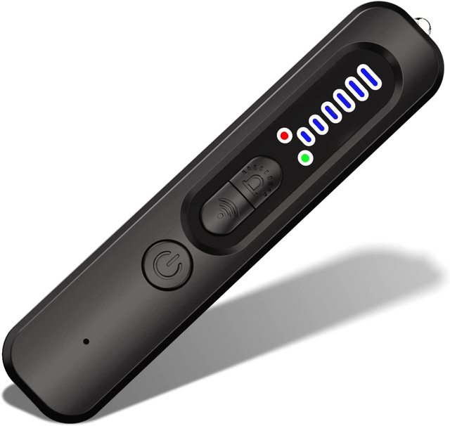 Hidden Camera Detector Anti Spy Bug Listening Device GPS Tracker Detectors Bug Sweeper RF Wireless Signal Scanner