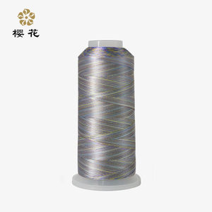 120d/2 100% Rayon Viscose Sợi RainbowThread Đa Màu Thêu Máy Chủ Đề - Product Image 4