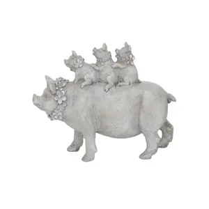 홈 정원 장식 선물 수지 유물 시멘트 컬러 동물 조각 정원 장식 동상에 사용