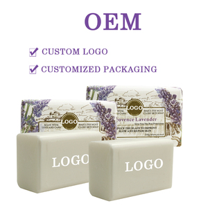 Savon artisanal à la lavande pure, étiquette personnalisée, barre de bain naturelle aux herbes avec effet blanchissant pour tous types de peau - Product Image 6