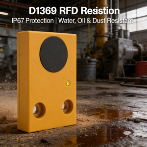 Tête de lecture/écriture <span class=keywords><strong>RFID</strong></span> industrielle FineJoin D1339, indice de protection IP67, ABS, Modbus RTU 13,56 MHz, pour mécanisme de déclenchement de jeu Escape Room - Product Image 5