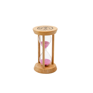 Clessidra Tradizionale in Legno di Bambù Personalizzata con Cornice in Legno e Vetro, Regalo di Capodanno, Decorazione per la Casa - Product Image 2